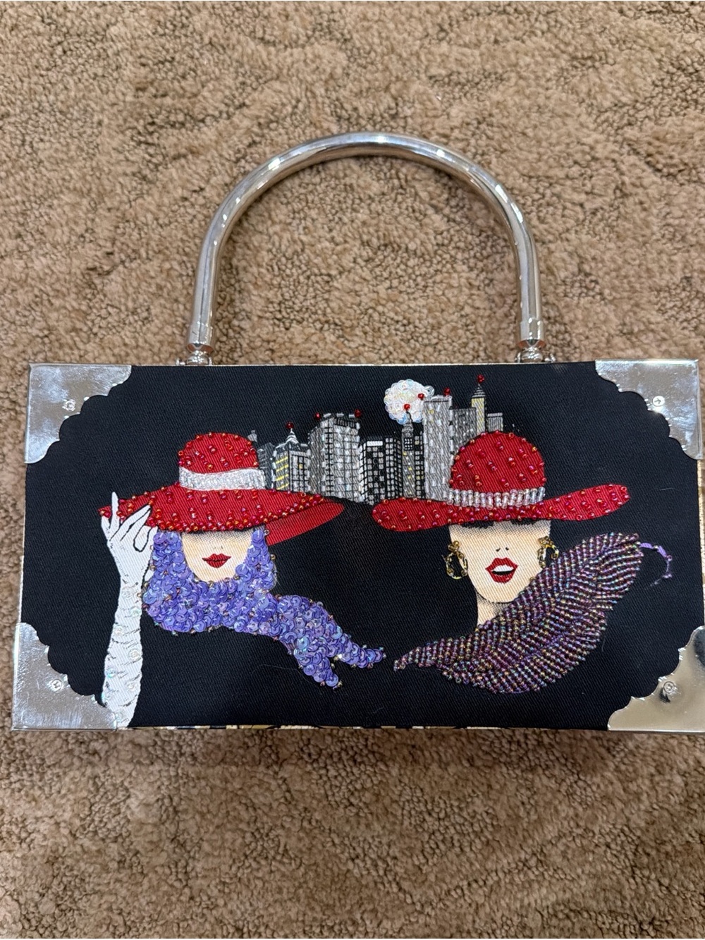 Vintage hand made purse